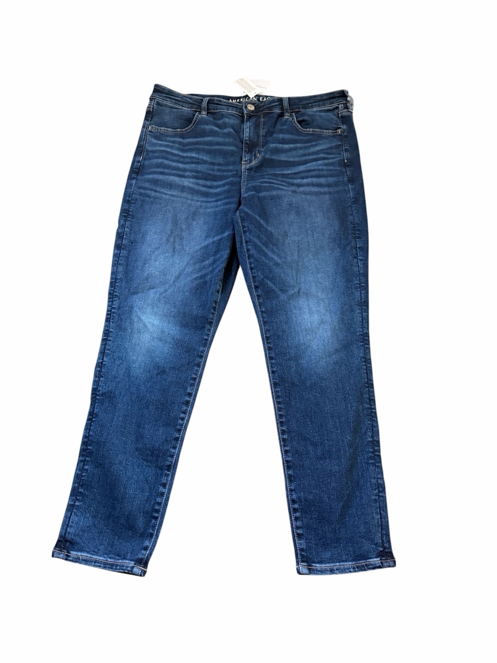 American Eagle Outfitters Dark Blue Straight Leg Jeggings